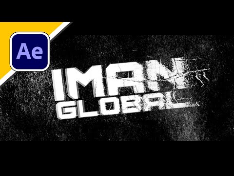 After Effects Tutorial : Cinematic Title Animation ( Hollywood Style Movie Title )