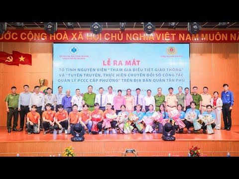 HTV9 | RA MẮT TỔ TNV ĐIỀU TIẾT GIAO THÔNG VÀ TUYÊN TRUYỀN CHUYỂN ĐỔI SỐ