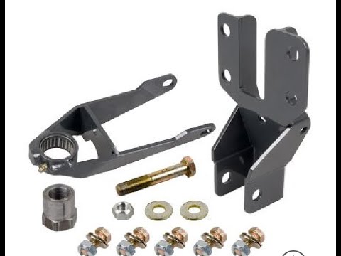 Installing a Synergy Sector Shaft & Track Bar Brace.