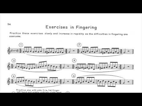 Rubank Advanced Method V1 Alto Sax  U1 p54 2 70:80:100bpm