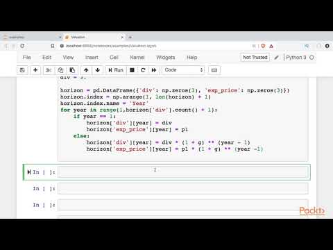 Hands on Python for Finance Valuing Securities with Pricing Models | packtpub com