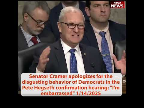 Hegseth: Politics not battlefield; Sen Cramer embarrassed; Sen Scott: Why do you want to do this job