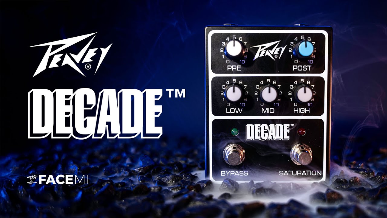 PEAVEY DECADE Pedal - Sounds - YouTube