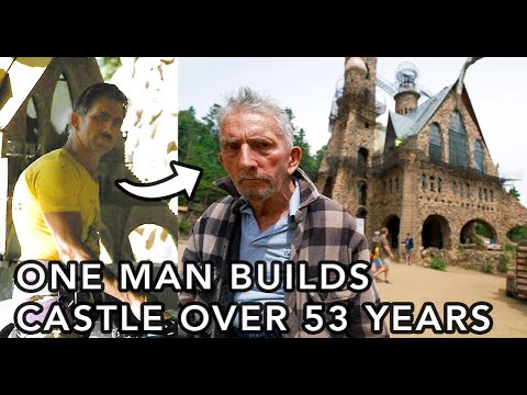 Castle Built over 53 Years by One Man - COOLEST THING I'VE EVER MADE EP21