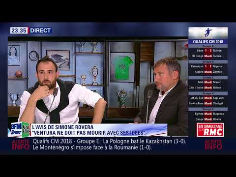 After Foot du lundi 04/09 – Partie 5/6 - L’avis tranché de Simone Rovera sur Ventura