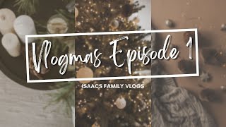 VLOGMAS EPISODE 1 - Cleaning & Shopping Vlog [GREENLAND MARKET] | Isaacs Family Vlogs