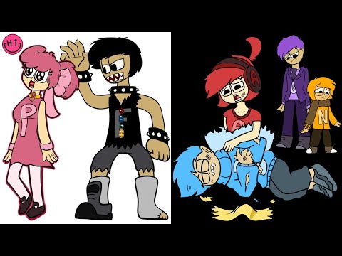 Alphabet Lore Humanized (T part 2) / Alphabet Lore Real Life Animation / Hi Ani