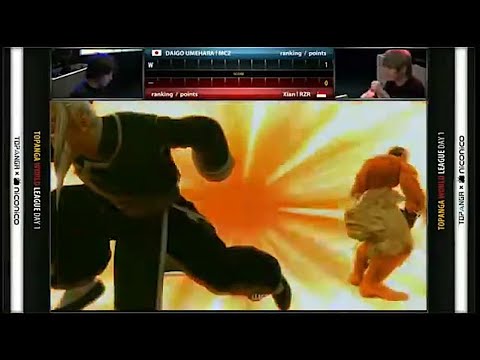 Daigo Umehara (Ryu) vs Xian (Gen) - SSF4 AE2012