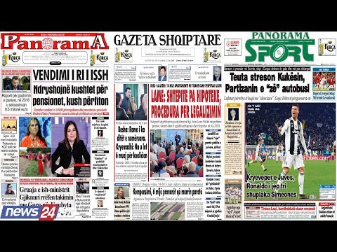 13 mars, 2019  "Shtypi i dites" në News24 - "Koha për t'u zgjuar" nga Bashkim Hoxha