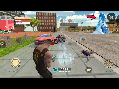 Rope Hero: Vice Town (Rope Hero Freez City) Car Freez by Rope Hero - Android Gameplay HD