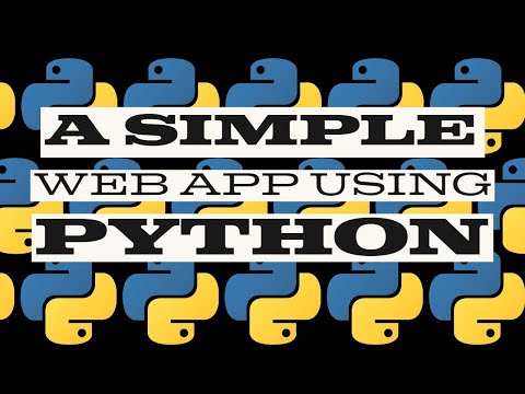 Building a Simple Python based web app - using Flask