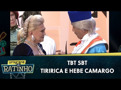 TBT SBT: Tiririca e Hebe Camargo no especial "Romeu e Julieta" | Programa do Ratinho (08/06/23)