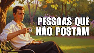 A Psicologia de Pessoas que Não Postam nas Redes Sociais