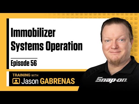 Snap-on Live Training Episode 56 - Immobilizer Systems Operation