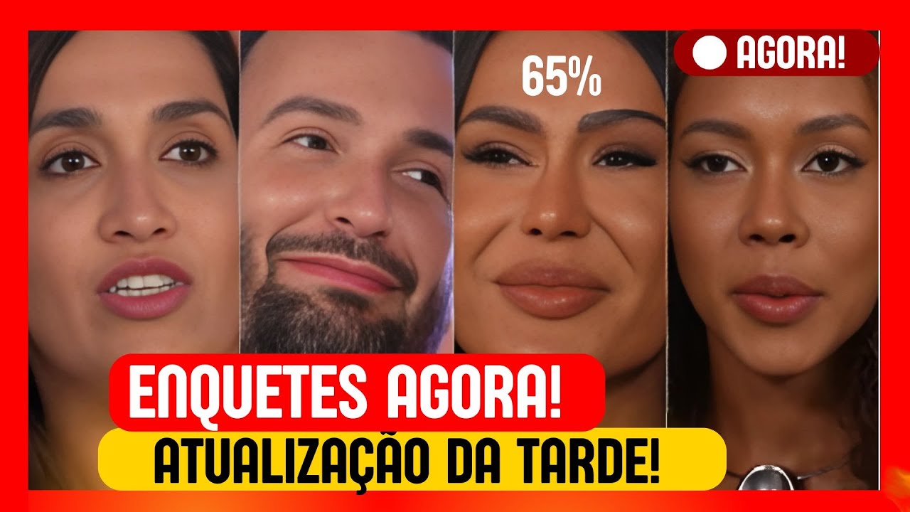 🔴Enquetes do Paredão: Gracyanne ELIMINADA? Dani e Diego Hypólito E Giovana no #BBB