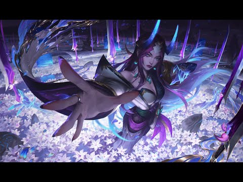 Spirit bloosom Irelia splash painting process