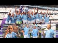 Manchester City Lifts The 2023/24 Premier League Title🏆 Haaland, Kevin, Silva And Rodri Interview
