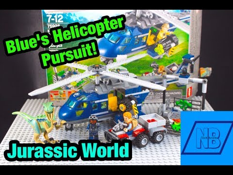 Blues Helicopter Pursuit! Stop Motion Build.