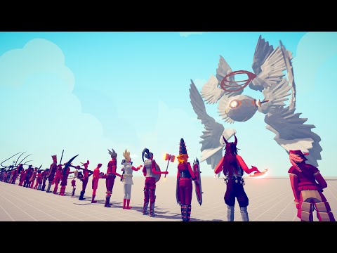 SERAPHIM vs MELEE Team - Totally Accurate Battle Simulator TABS