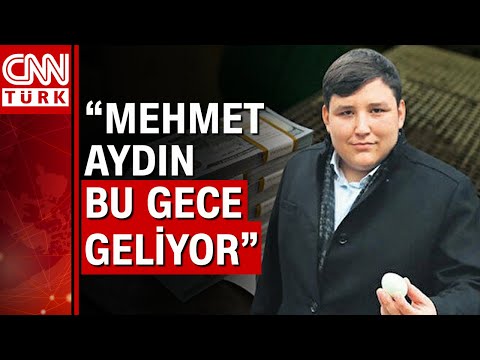 Mehmet Aydın is coming to Türkiye tonight at 22:30