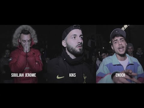 🔥 SOULJAH JEROME vs KIKS vs ENOCH 🔥- PRIMERA RONDA // BATALLA DE CANCIONES