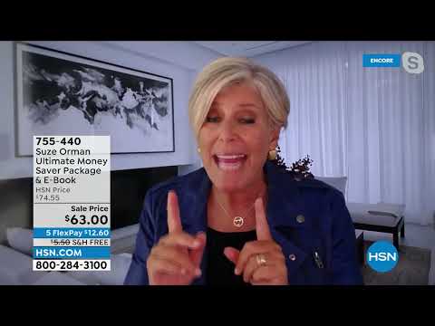 HSN | Suze Orman Financial Solutions for You 02.13.2022 - 04 AM