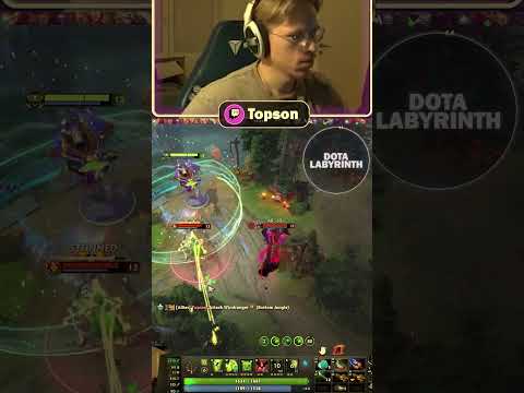 Topson doing ZXC Things on Rubick with Stolen Requiem in Dota 2 #dota2 #gaming #outplay