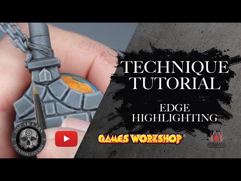 Miniature Painting Tutorial - Oscar Lars - Technique Tutorial Edge Highlighting