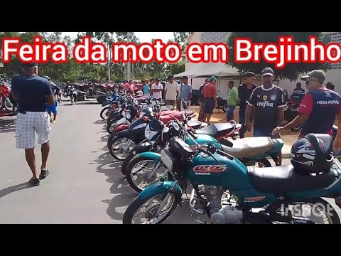 pátio da feira de moto em Brejinho Pernambuco