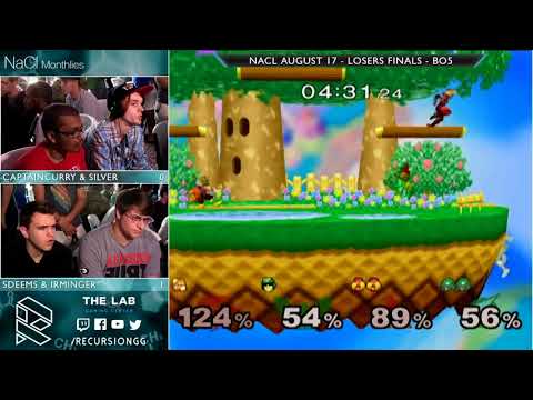 NaCl August 17 - Captain Curry & Silver vs SDeems & Irminger - Losers Finals