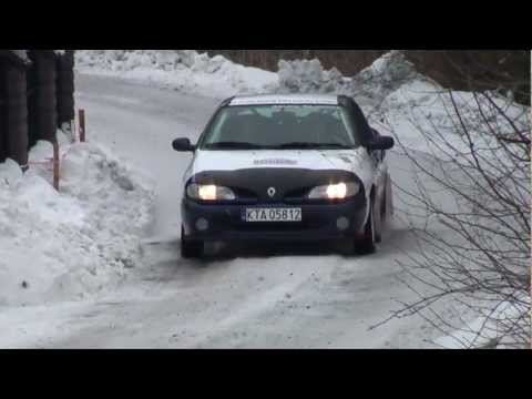 Robert TULICKI Renault Megane - Zimowy Wyścig "Bukowa" 2012-02-19 - Januszkowice-Działy