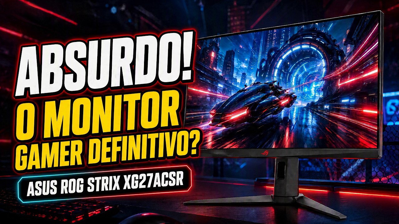 Miniatura da avaliação em vídeo de Monitor Gamer Pcyes O-creed O27CQ 27'' Curvo QHD Preto
