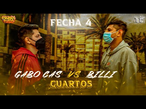 GABO CAS vs BILLI | 4tos | Larcolectivo: Garganta de Fuego (Fecha 4)