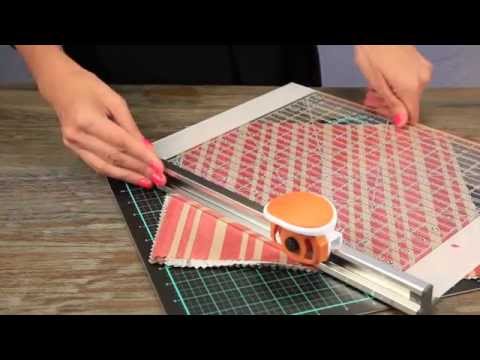 Fiskars- 12 x 12 Fabric Rotary Cutter and Ruler