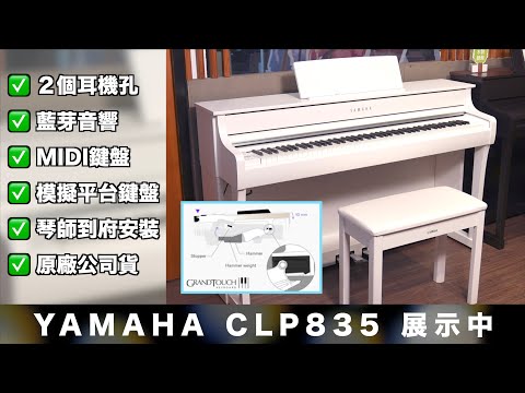 2025想彈鋼琴，就從這裡開始吧。 免費試琴 YAMAHA CLP835 使用IPhone15 USB線錄音與4K錄影【小叮噹的店】 Quick Review