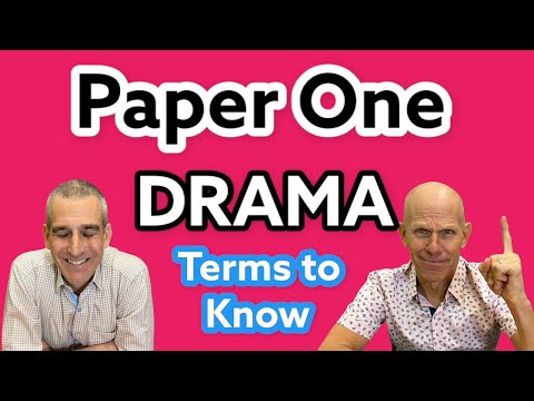 IB English - Paper One or IO - Conventions of Drama