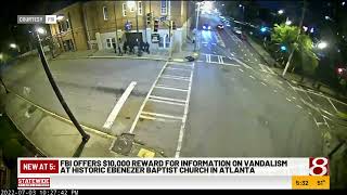Reward of $10,000 for info on vandalism at historic Atlanta church