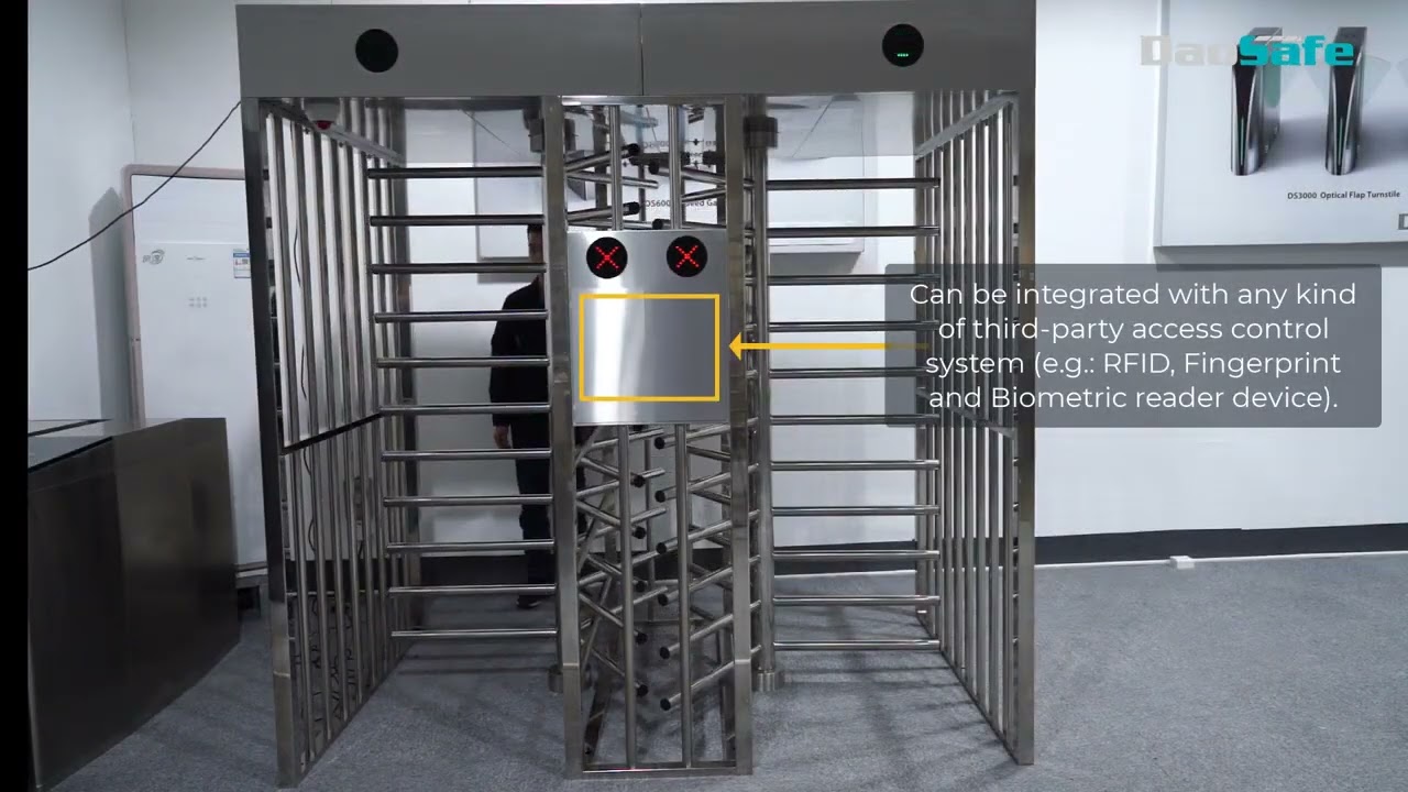 Smart IT Daosafe DS402FS FULL HEIGHT TURNSTILE