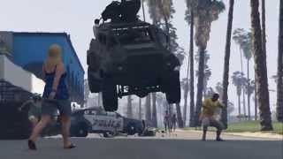 GTA 5 Roadkill (Hot Action Cop - Going Down On It)