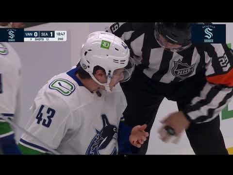 Seattle Kraken v. Vancouver Canucks Oct 23rd, 2021 [Highlights]