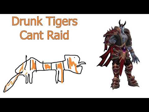 Drunk Tigers Can't Raid vs Sire Denathrius HC First Kill (Affliction Warlock PoV)