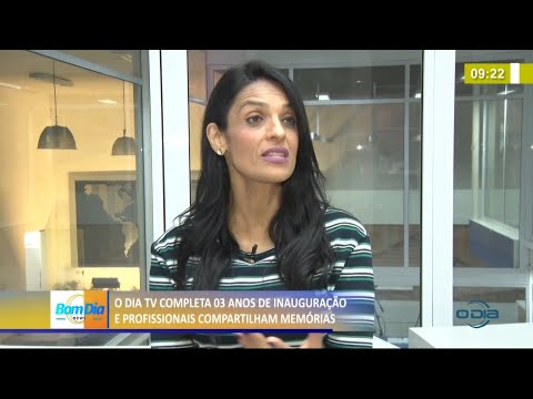 O Dia Tv comemora 3 anos de inauguração e profissionais compartilham memórias 18 05 2021