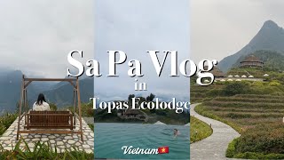 【Vietnam Vlog】ベトナムの秘境｜サパ｜予約１年待ちのバンガローに2泊3日ステイ🌱𓂃 𓈒𓏸｜ファンシーパン山へ⛰