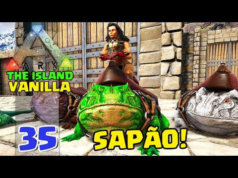 WE TAME THE BEELZEBUFO IN THE SWAMP - ARK:SURVIVAL EVOLVED - THE ISLAND VANILLA - #35
