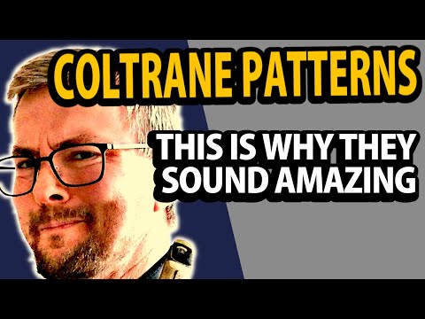 The most important melodic Coltrane structures - explained and how to use