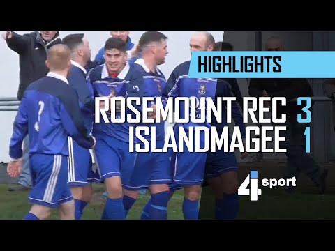 Rosemount Rec 3 - 1 Islandmagee  - 01 Dec 18