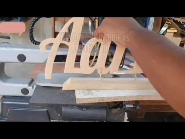 Vídeo relacionado con Carta de Madera del Tren Nombre Personalizado Personalizable
