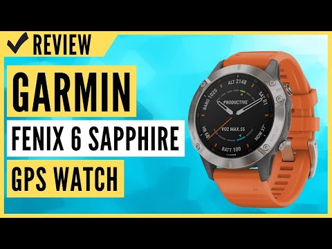 Garmin fenix 6 Sapphire, Premium Multisport GPS Watch Review