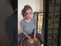 Throwing some plates on the pottery wheel today!