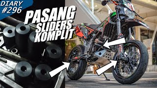 Download lagu Custom Frame Slider   Wheel/Axle Slider Buat Supermoto Dtracker250 mp3